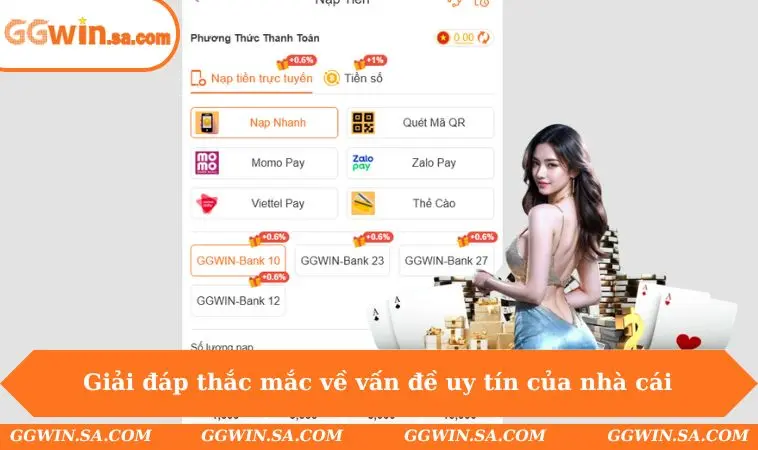 GGWIN - Toàn Bộ Bí Mật Về Sân Chơi Uy Tín Bậc Nhất Châu Á 7 Giải đáp thắc mắc về vấn đề uy tín của nhà cái
