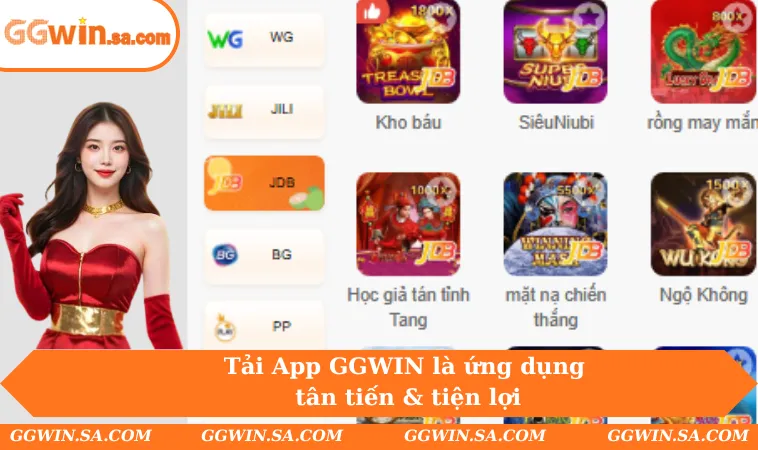 Tải App GGWIN 1 Tải App GGWIN là ứng dụng tân tiến & tiện lợi
